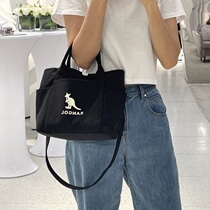 KANGOL kangaroo casual canvas tote bag female class spring and summer shoulder crossbody large capacity commuter bag