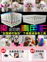 Pooch Hair Dye Hair Pet Special White Bibear Teddy Animal Kitty Stain stain Stain Hair Cream Bombbe