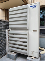 Air conditioner external unit bracket windshield windshield Guide cover changed to wind direction