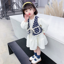 Girl Spring Clothing Dress Dress 2023 New Ocean Gas Children Spring Autumn Style Childrens Baby Princess Dresses