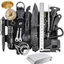 Wild Survival Gear Wilderness Seeking Raw Treasure Box Kit Kit Outdoor Adventure Travel On-board Self Rescue Emergency Bag