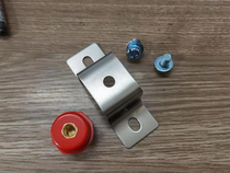 Equipment room grounding bracket Copper bar bracket