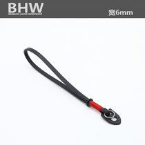 BHW French 6mm handmade camera wristband digital retro cowhide custom rope leather micro single hand lanyard camera rope
