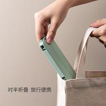 Multifunctional travel artifact folding storage hangers drying clothes hanging household clothes hanging clothes hanging underwear multi-clip cool