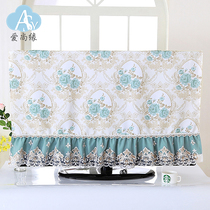 TV Hood 2021 New dust cover TV set dust cover cloth modern simple cover 65 inch 55