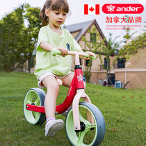 ander childrens sliding car 2-3-6 years old boys and girls balance car pedal-free sliding car Yo-yo car baby gift