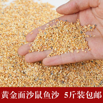 Golden sand Three lakes cichlid bottom sand Decorative landscaping Bottom sand River sand Special fine sand Make-up sand sand Water grass mud
