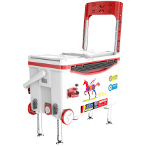 Wrangler 2020 new ultra-light platform fishing insulation multifunctional competitive fishing box magnesium alloy fishing box full set of boxes