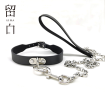 sm dog chain bell collar binding restraint training torture equipment traction rope master slave male and female dog slave sex toys