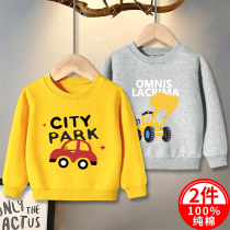 Boys clothes autumn 2021 new spring and autumn childrens clothing cotton thin childrens baby long sleeve jacket autumn clothes