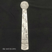 Antique miscellaneous collection retro copper wishful cash cow ornaments physical shooting