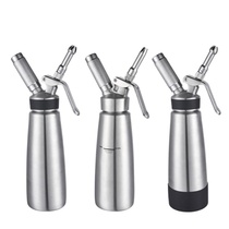 Cream gun Bubble bomb small gas bottle Gas tank Commercial flower squeezer Siphon bottle siphon bottle Aluminum foam gun pressure fresh milk