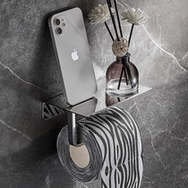 Free Punch 304 stainless steel Reel Toilet Paper Towel Box Toilet let go Toilet Paper Rack Bathroom Towel Rack
