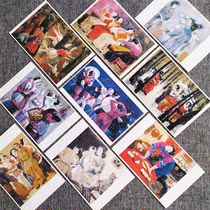 Pan Yihang Painting as a selection of postcards 10 A set of Rongbaohai Publishing Female Peoples Art Collection ornamental