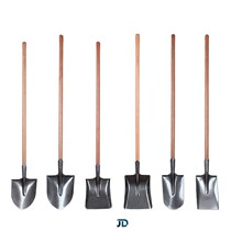Shovel agricultural manganese steel thickened iron shovel outdoor digging pit artifact garden tool square flat head flood control shovel
