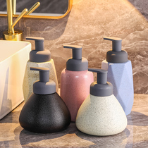 PrototyBathroom Bathroom Bathroom Ceramic Handwashing Bottle Nordic Bottle Foam Low Press Bottle