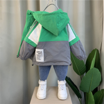 Korean boy jacket Spring and Autumn new foreign style baby casual jacket coat children Korean handsome assault suit