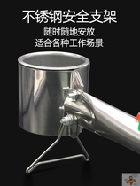 Straight handle hand-held tin pot high-power 300W 500W small tin furnace high temperature melting electric ironing tin melting furnace constant temperature