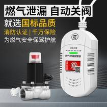 Kitchen natural gas leak alarm stove wall-mounted commercial canteen explosion-proof shop indoor laboratory gas