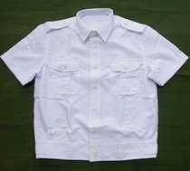 Retired inventory 99 sea White short sleeve shirt jacket shirt old-fashioned work shirt military fan shirt nostalgia