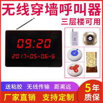 Wireless pager Restaurant Hotel Cafe Nursing home Queuing call pick-up Food and beverage call call machine