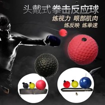 Home Fitness Boxing Training Reflexes Solid Magic Boxing Speed Ball Head-mounted Professional Explosive decompression