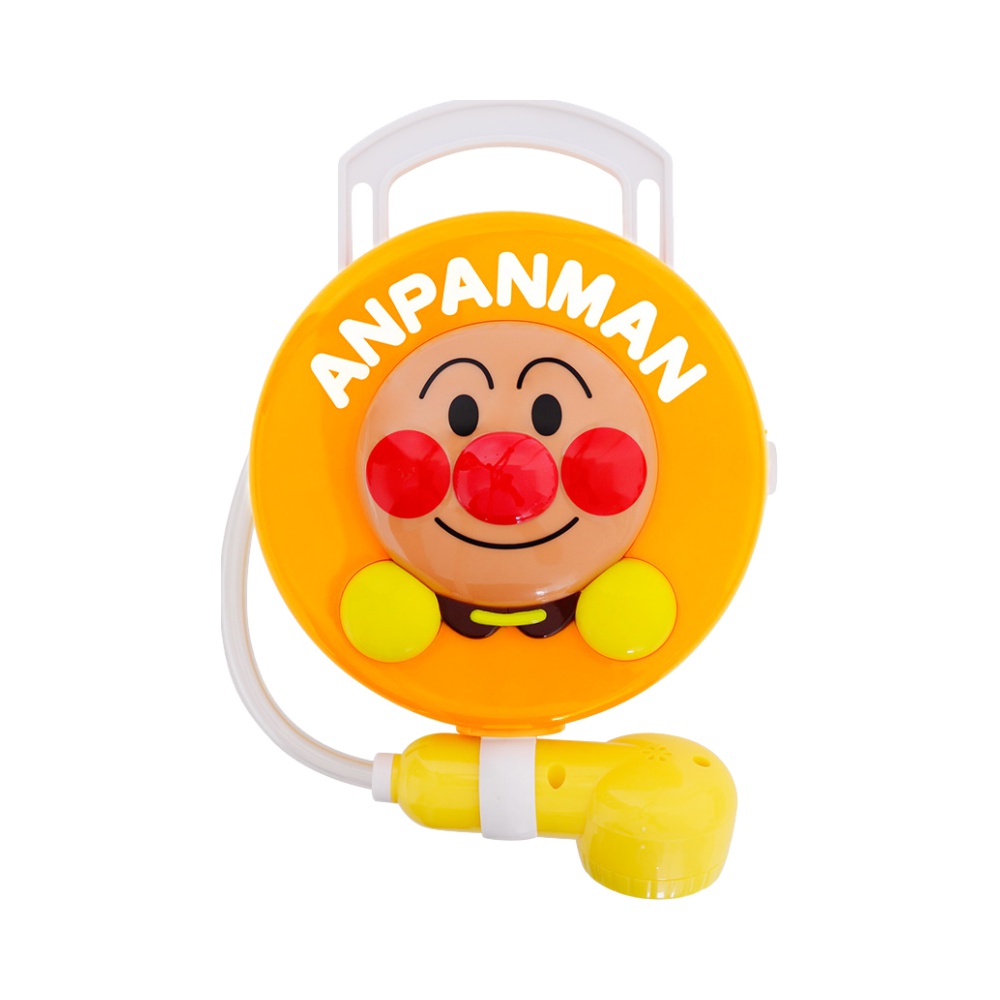 Japanese bread Superman ANPANMAN imported baby bathing toy shower sprinkler new version