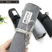 Senior stationery box pen bag female simple college student ins Japanese large-capacity multi-function boys junior high school stationery box