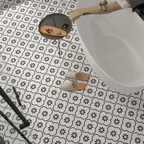 Kitchen floor sticker self-adhesive wall sticker waterproof anti-slip floor tile sticker ground decoration abrasion resistant tile sticker cover ugly