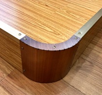 School training platform oblique corner dance table conference room teaching campus speech platform performance platform wooden fillet solid wood