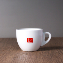 Pure white ceramic coffee small Cup Italian Espresso simple Cup