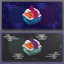 Mouse pad oversized e-sports creative game boys sushi large keyboard pad personalized computer desk pad customization