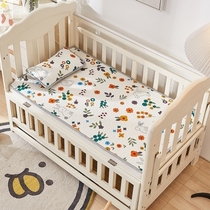 Kindergarten mat 130 × 60 Ice Silk 1 meter 35 washable autumn cute baby home newborn baby cushion