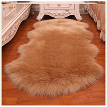 Modern simple plush carpet bedside floor mat full living room coffee table sofa cushion imitation wool bay window custom