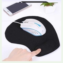 Creative black wrist mouse pad cloth non-slip Mouse wrist pad silicone wrist pad three-dimensional wrist pad