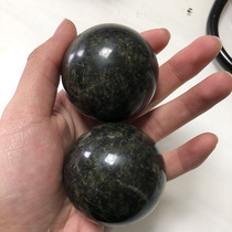 Boutique Natural Hide Jade Handball Medicine Wang Shi Fitness Ball Handlebar Play Fitness Meteorite Handlebar Pieces Health Care Text Play