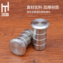 304 stainless steel dust protector anti-sand lid ground insert concealed pin cylinder anti-dust lid security door buttoned door bolt pin bolt