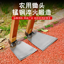 Old-fashioned planer farming thickened hoe garden dig out digging soil and digging weed weed tools to tumble pine soil