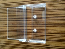 2021 New standard recording tape plastic outer box high transparent thick hard box universal packaging tape outer box