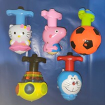 Net Red Light Seven Color Band Music Spinning Tops Microcommercial Night Market Land Sales Pushers Small Toys Small Gifts