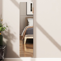 On the wall of the mirror glass mirror small full-length mirror wall-mounted systemic dressing mirror wall piece female