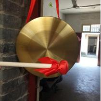 Copper Knock Luo Luo Hammer Props Gong Road Type Commercial Gong Opera Large Tall Wind Musical Instrument Pure Copper Hand Gong