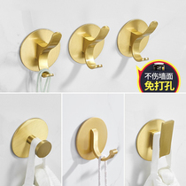 Entrance Door Shoe Cabinet Wardrobe Clothing Door Rear Metal Hook Wall-mounted Wall Cloister Hooded Hook hook Xuanguan Free to punch