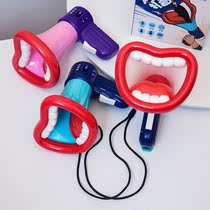 Funny voice changer creative handheld loudspeaker small speaker with sound effect toy music shouter Childrens House