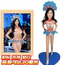 Soft pottery dolls custom clay figurine dolls sculpture pinch figure doll clay hand-made model doll small