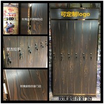 Billiard hall member cabinet Club cabinet VIP member cabinet Club jewelry display cabinet Iron club cabinet factory direct