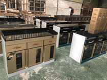 Multifunctional commercial disinfection cabinet hot pot restaurant self-service seasoning table hotel dining cabinet with spicy hot sauce tea cabinet