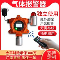 Industrial ammonia chlorine alcohol hydrogen carbon monoxide oxygen hydrogen sulfide combustible gas detection alarm