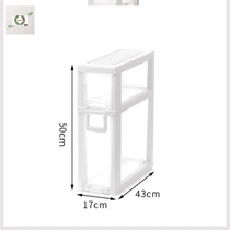 17cm bathroom Bathroom clip shelf Floor-to-ceiling locker Toilet toilet gap toilet narrow side cabinet