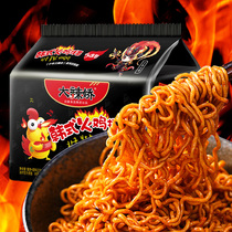 White elephant Turkey noodles 4 packs 119G Korean-style domestic super spicy sauce instant noodles instant noodles dry noodles (n)